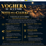 Voghera si accende con la Notte della Cultura